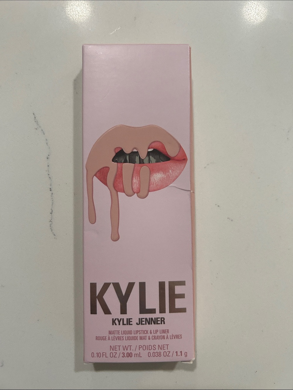 Kylie Matte Liquid Lipstick & Lip Liner - 700 Bare Matte